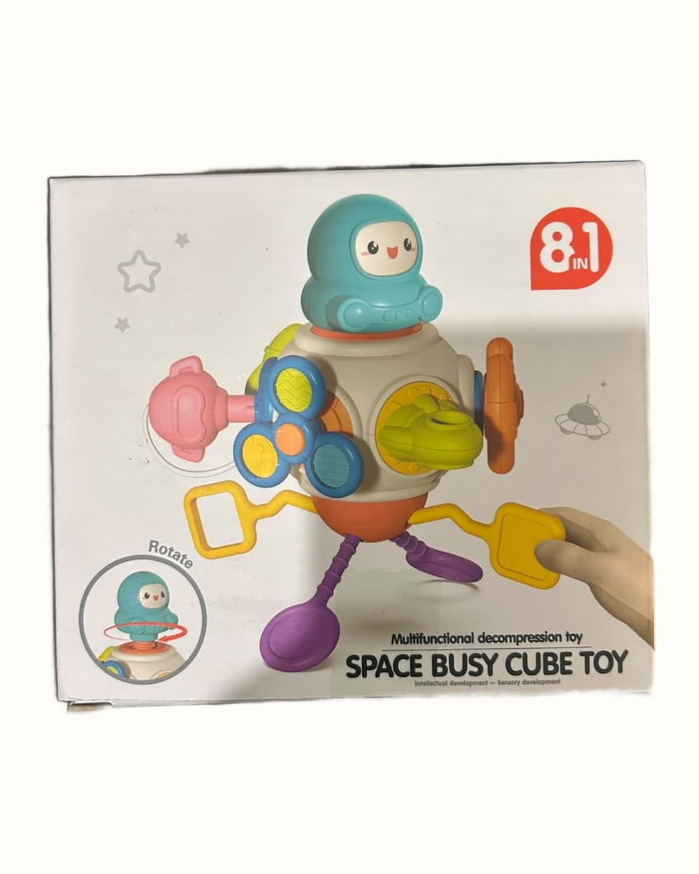 Space Busy Cube, 8-in-1